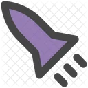 Rocket Missile Spaceship Icon