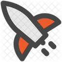 Rocket Missile Spaceship Icon