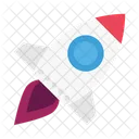 Rocket Startup Business Icon