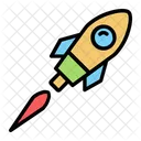 Rocket Startup Business Icon