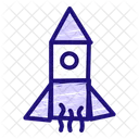 Rocket Space Spaceship Icon