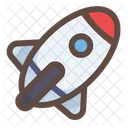 Rocket Startup Launch Icon