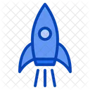 Rocket Spaceship Fly Icon