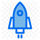 Rocket Game Spaceship Icon