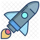 Rocket Spacecraft Missile Icon