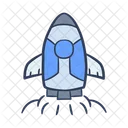 Rocket Launch Startup Icon
