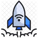 Rocket Startup Internet Icon