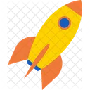 Rocket Spaceship Launch Icon