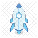 Rocket Business Startup Spacecraft Icon