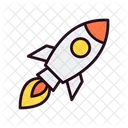 Rocket Launch Shuttle Icon