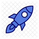 Rocket Launch Shuttle Icon