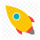 Fly Startup Spaceship Icon