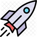 Rocket Rocket Lunch Space Ship Icon