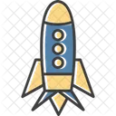 Rocket Space Musk Icon