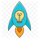 Rocket Launch Business Icon