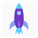 Business Rocket Launch Icon