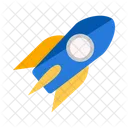 Rocket Back To School Icon Decoration Object Icon