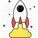 Rocket Shuttle Spaceship Icon