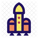 Falcon Heavy Rocket Icon