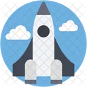 Rocket Missile Spaceship Icon