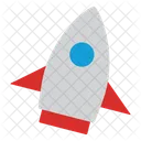 Rocket Spaceship Startup Icon