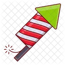 Rocket Firework Party Icon