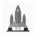 Rocket Spaceship Shuttle Icon