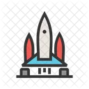 Rocket Space Shuttle Icon