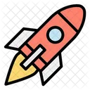 Rocket Kid And Baby Toy Icon