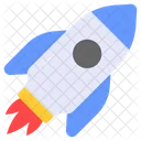Rocket Startup Missile Icon