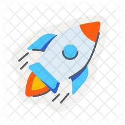 Rocket Emoji Icon