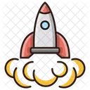 Rocket Business Finance Icon