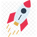 Rocket Launch Space Icon