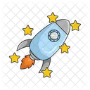Planet Iconscout Rocket Spaceship Icon