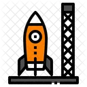 Rocket Base Spacship Icon