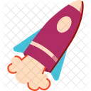 Rocket Education Back To School Icon