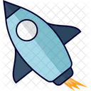 Rocket Spaceship Launch Icon