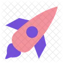 Rocket Spaceship Launch Icon