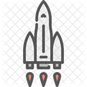 Rocket Spaceship Space Icon