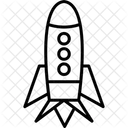 Rocket Space Musk Icon