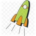 Rocket Spaceship Business Icon