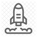 Rocket Launch Start Icon