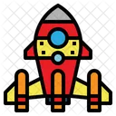 Toy Rocket Game Icon