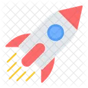 Spaceship Launch Startup Icon