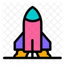 Rocket Launch  Icon