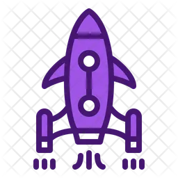 Rocket Launch  Icon