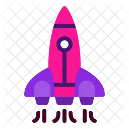 Rocket Launch  Icon