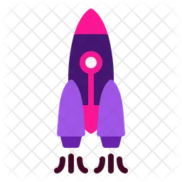 Rocket Launch  Icon