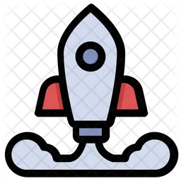 Rocket Launch  Icon