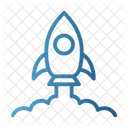 Rocket Launch Rocket Startup Icon